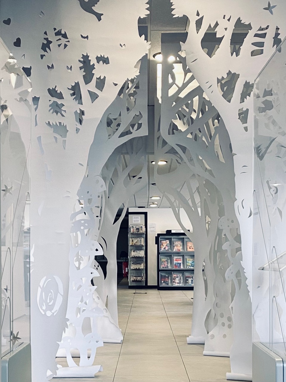 Résidence de Cécile Jacoud dans les bibliothèques de Vienne (Isère)